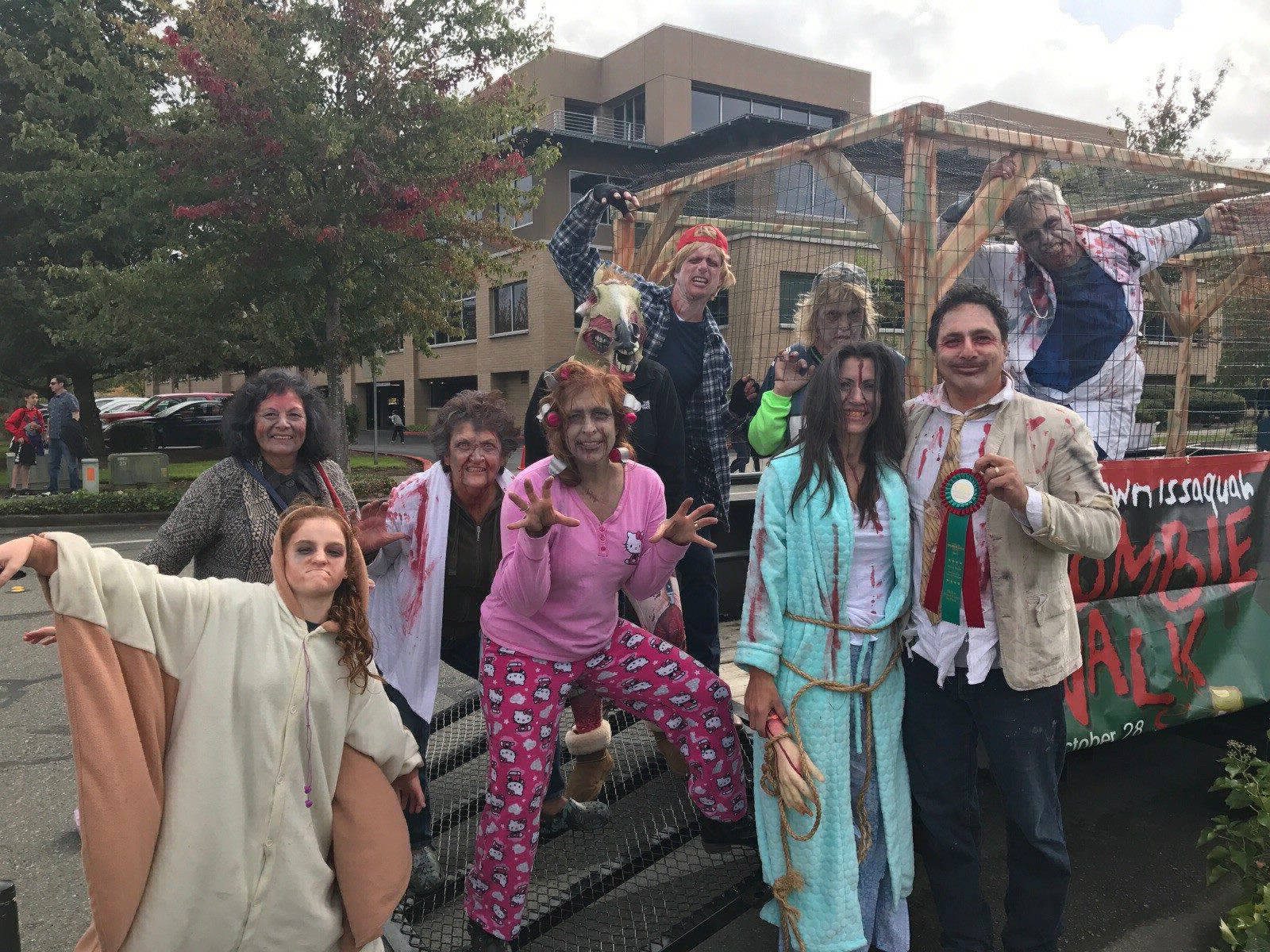 Zombie Walk float winners